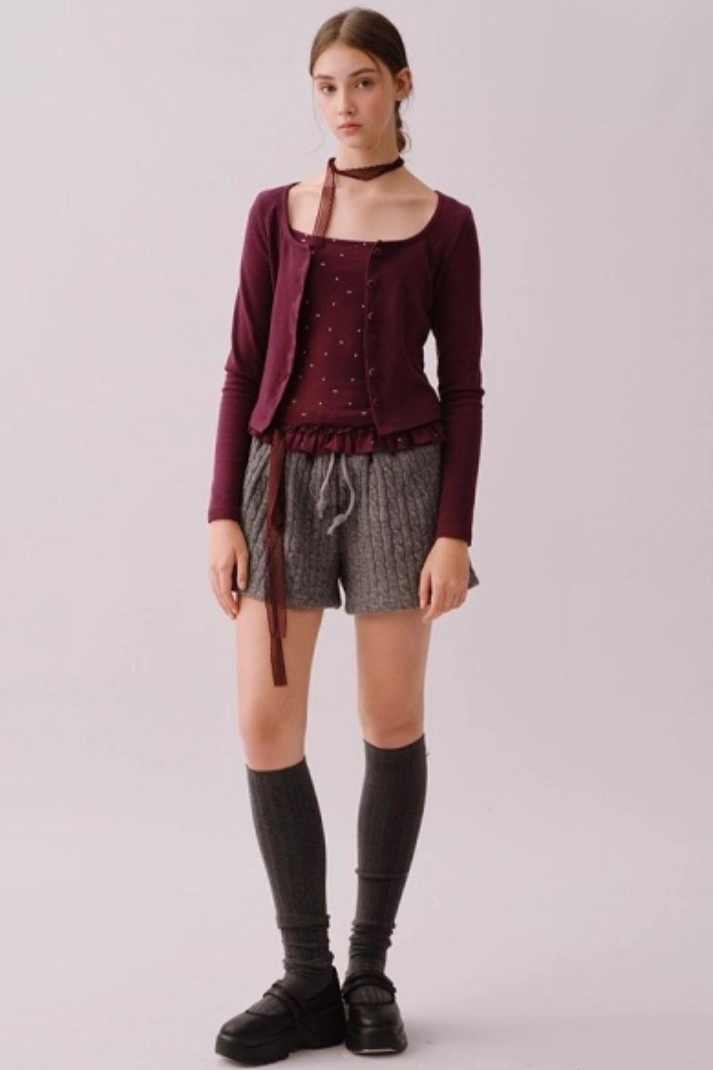 Retro Polka Dot Camisole Set-Up