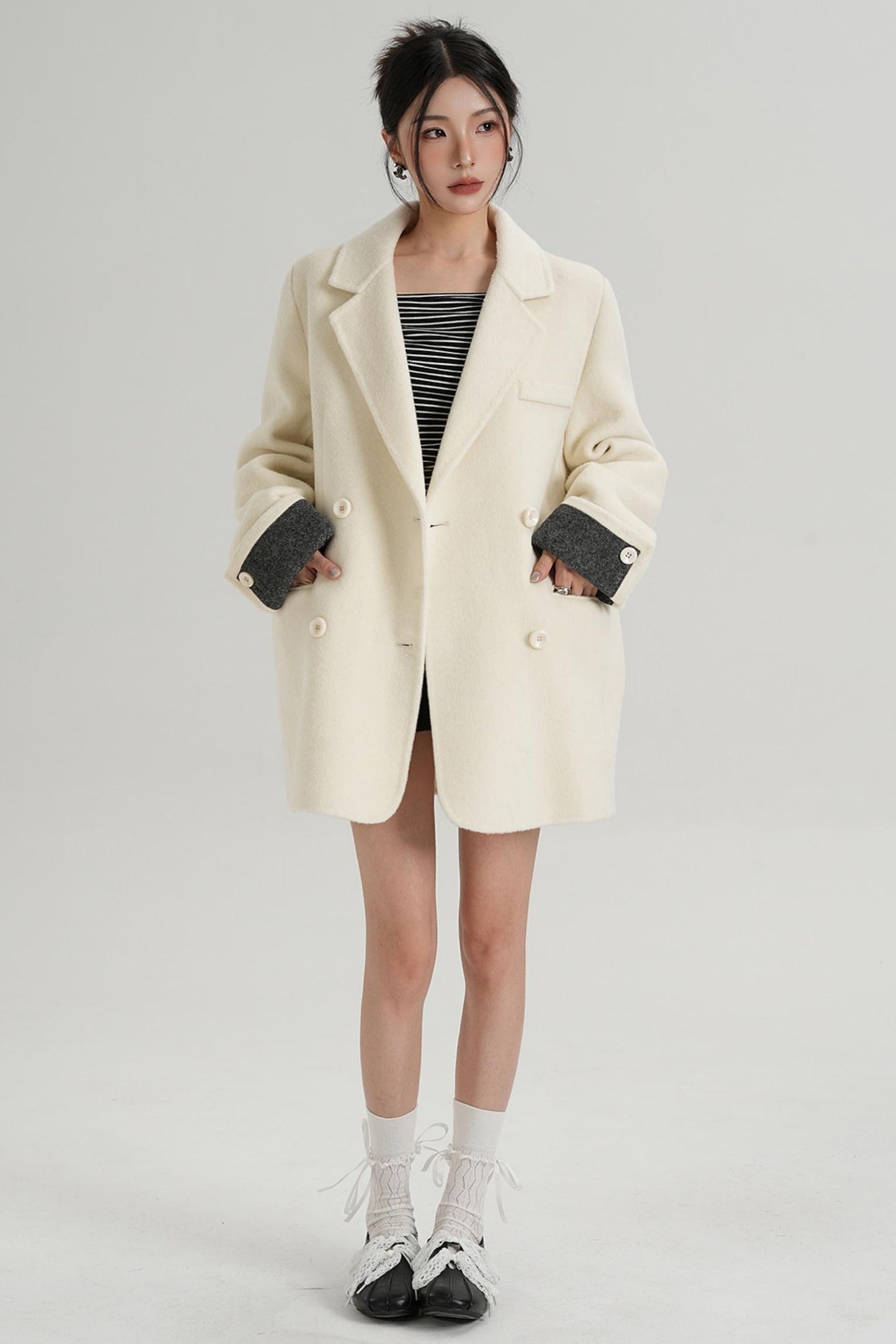 Turn-Sleeve Design Jacket