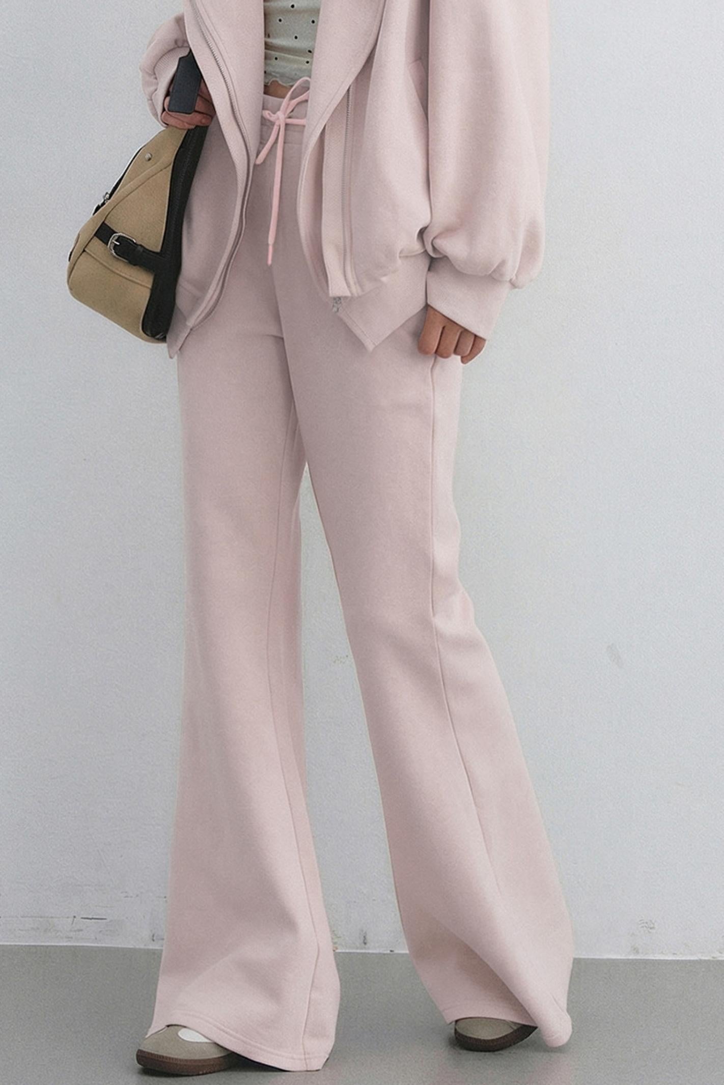 Hooded Zip-Up Jacket Set-Up