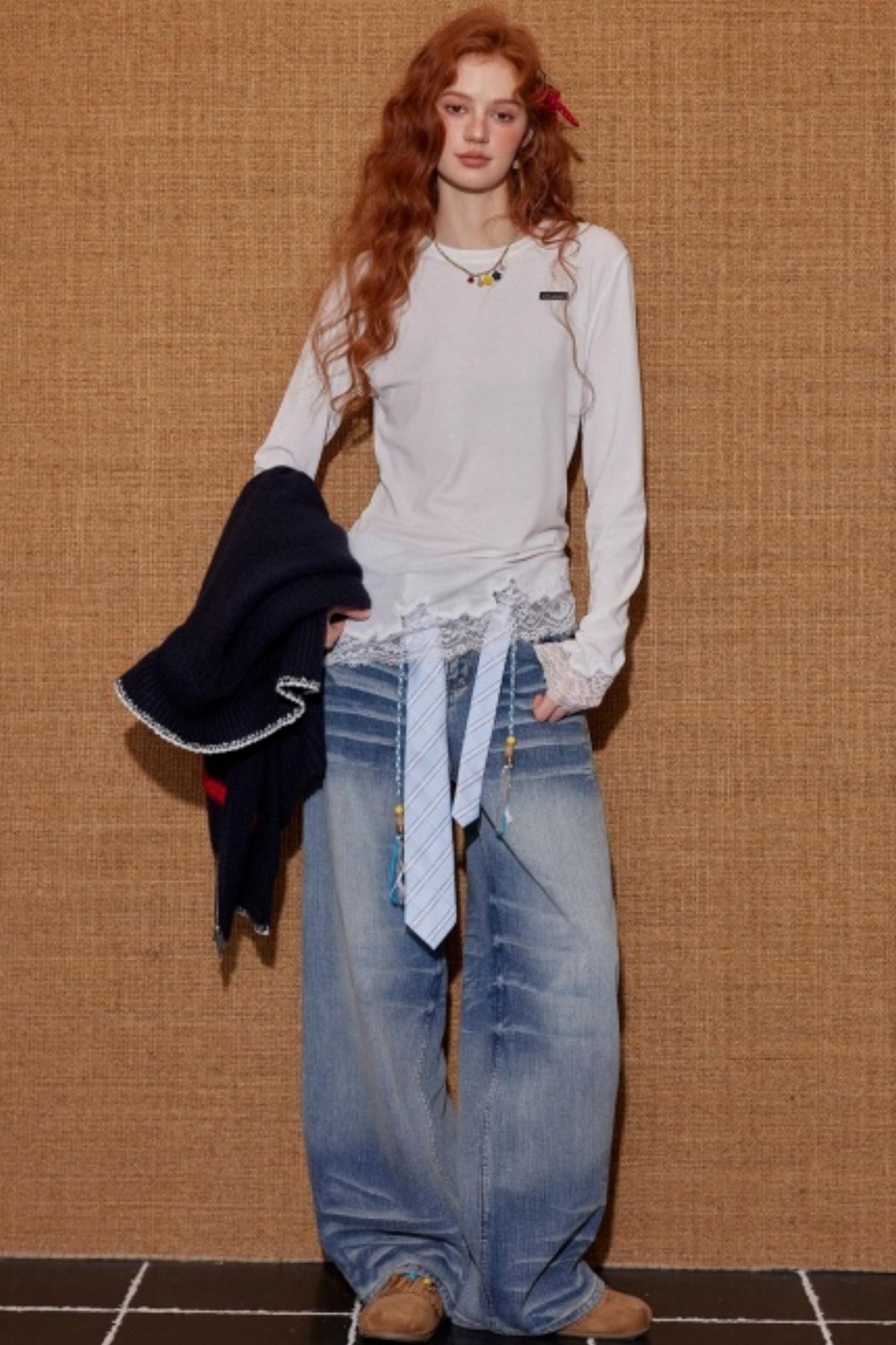 Lace Patchwork T-shirt