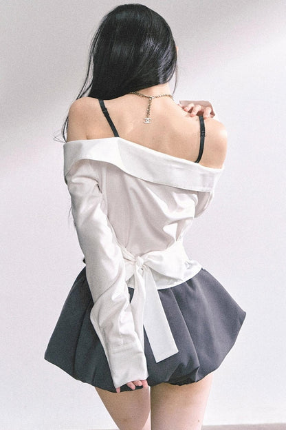 London One-Shoulder Shirt