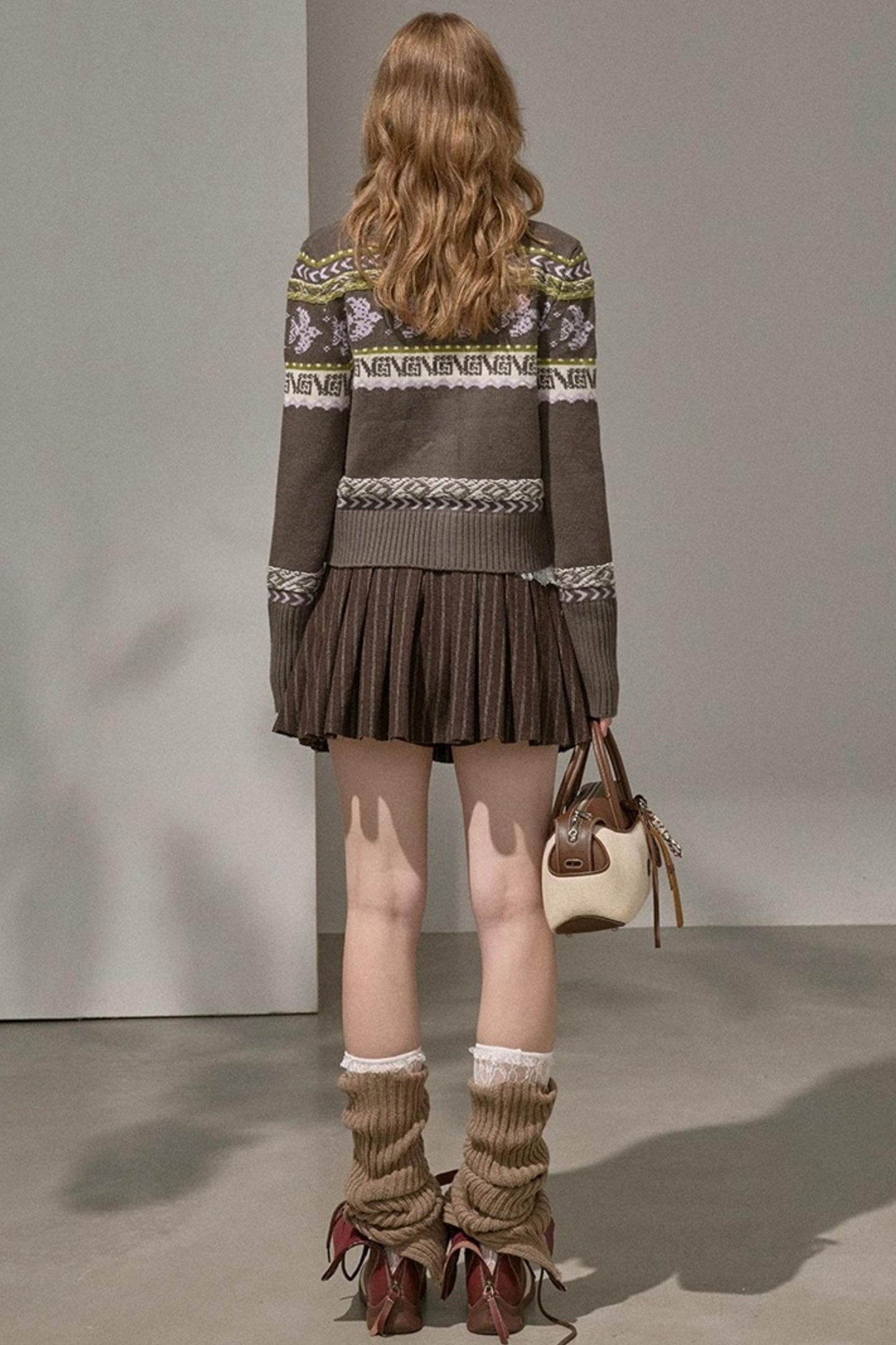 Flying Sparrow Button Knit Cardigan