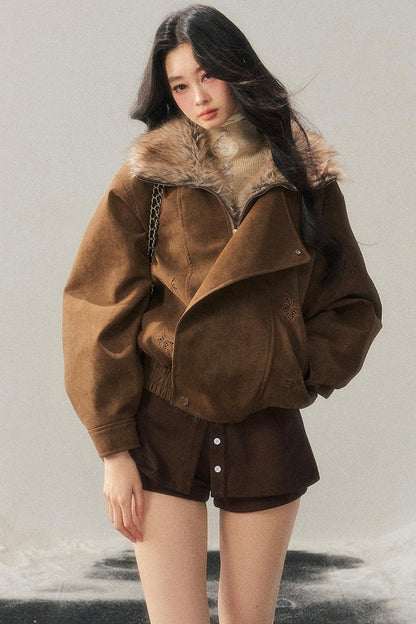 Hepburn Padded Butterfly Coat