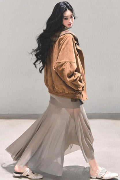 Slim-Fit Autumn Dress