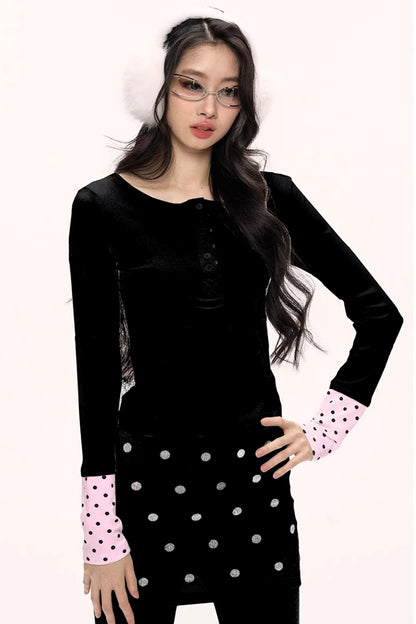 Winter Polka Dot Pants