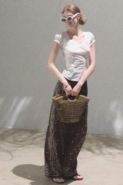 Bohemian Breeze Linen Pants