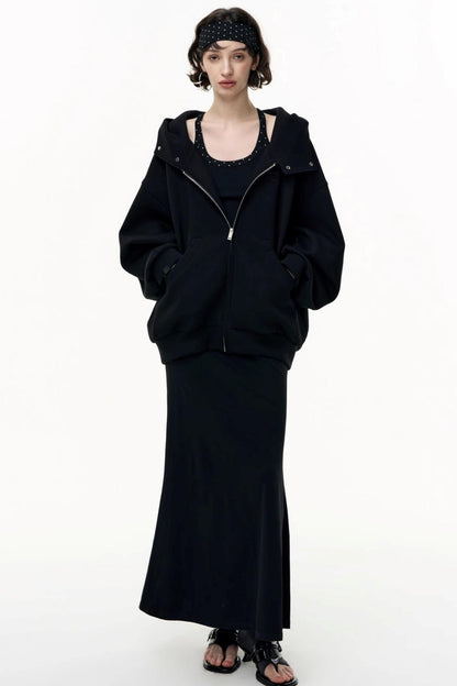 Autumn Striped Camisole Dress