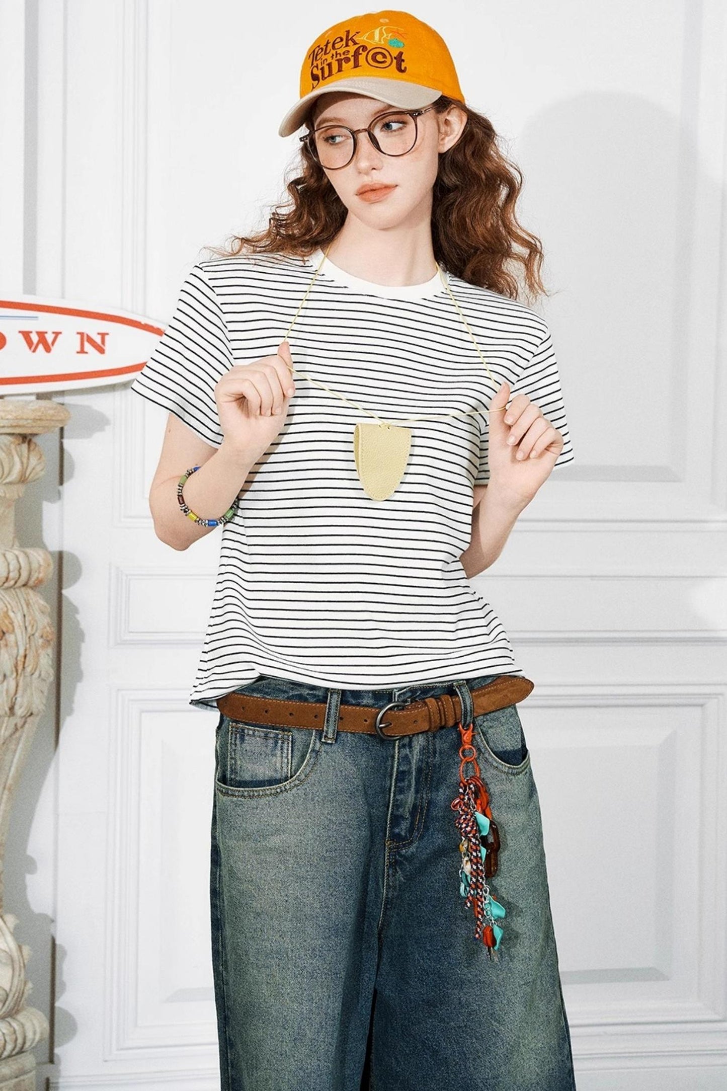 Striped Slim Tee