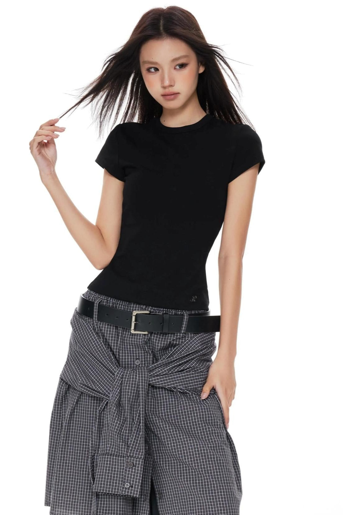 Knitted Slim Base Shirt