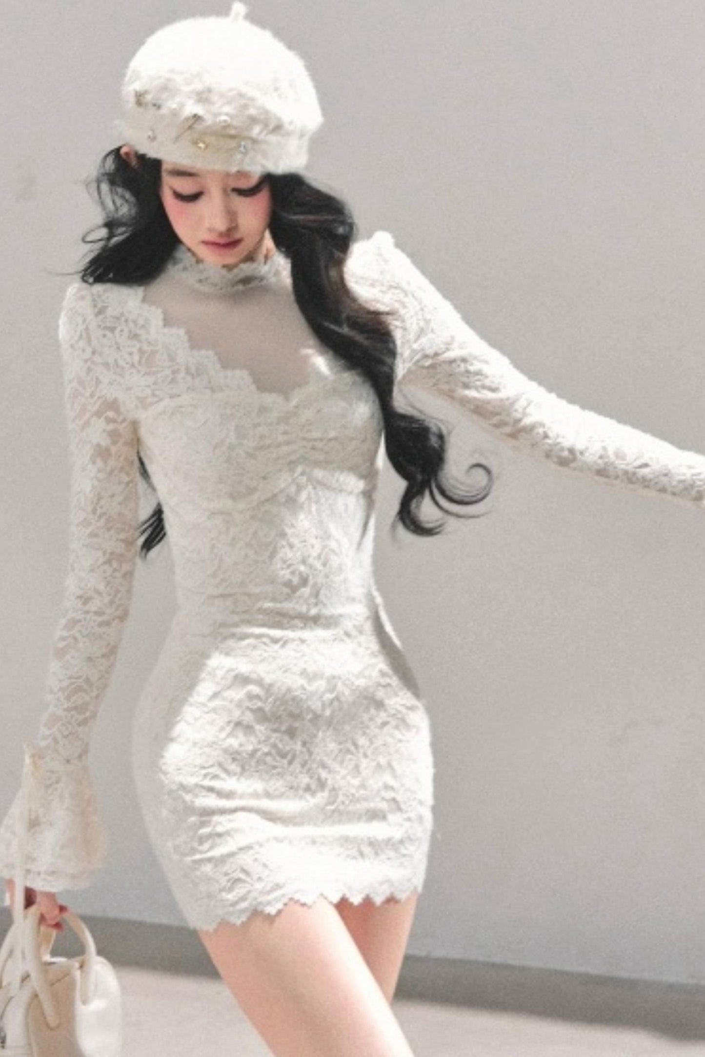 Lace Full Moon Dress