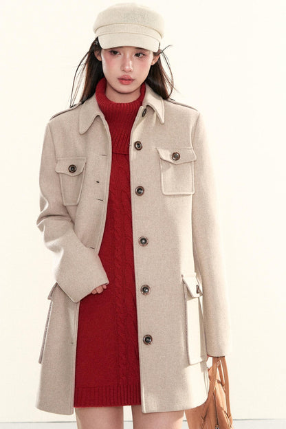 Cable Knit A-Line Dress