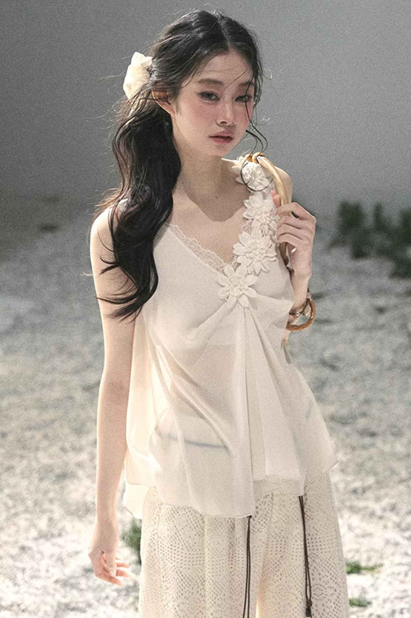 Silent Rose Lace Top