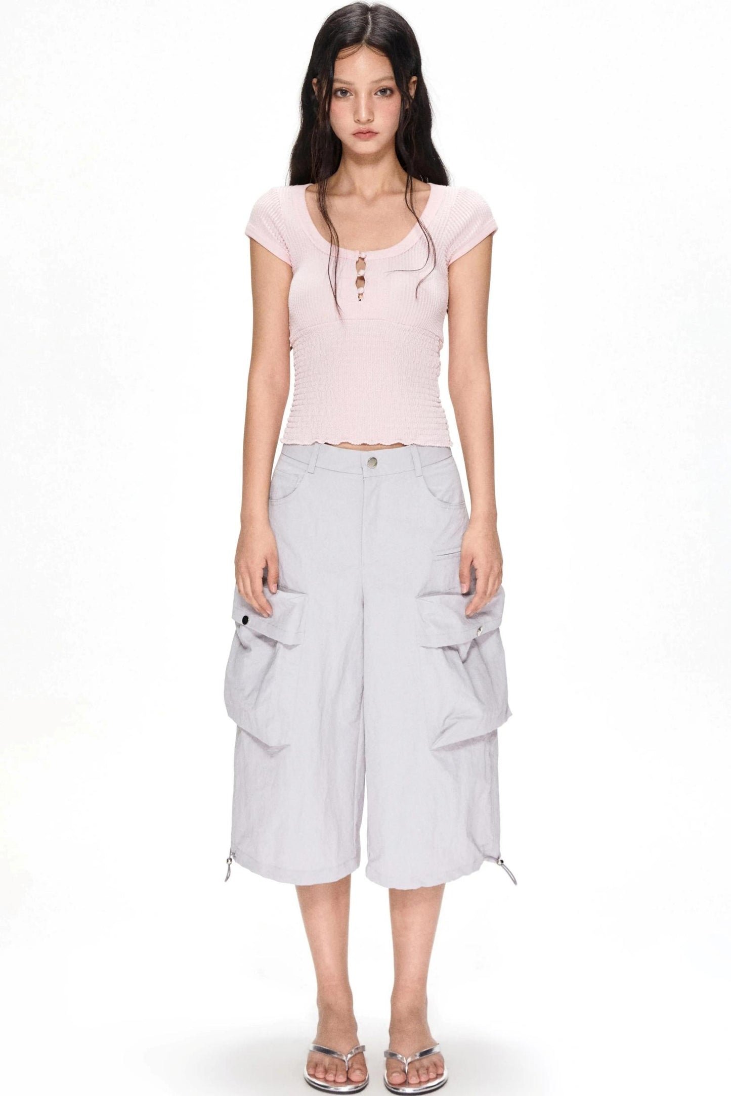 Summer Wide-Legged Pants