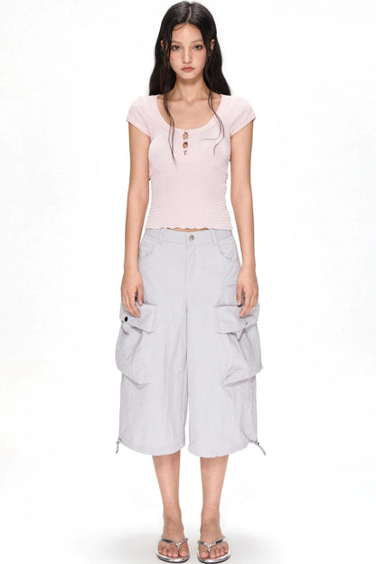 Summer Wide-Legged Pants