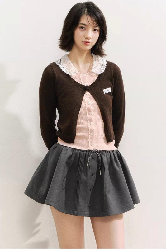 Sunset Lace Knit Top