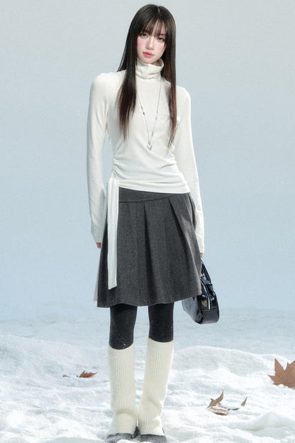 Winter Lace High Neck Top