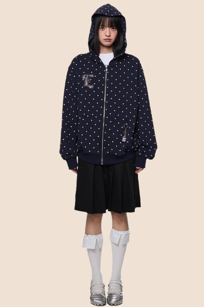 American Embroidered Cardigan