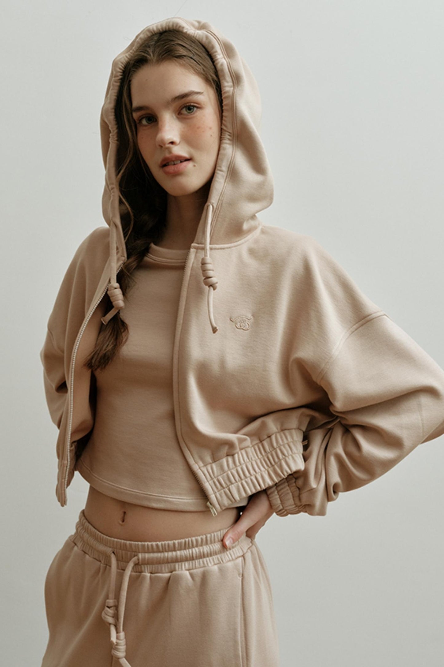 Cloud Soft Crew Neck Jacket Set-Up