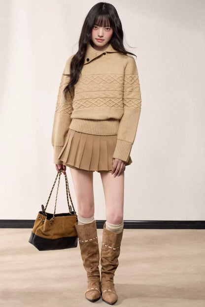 Autumn Batwing Knit Sweater