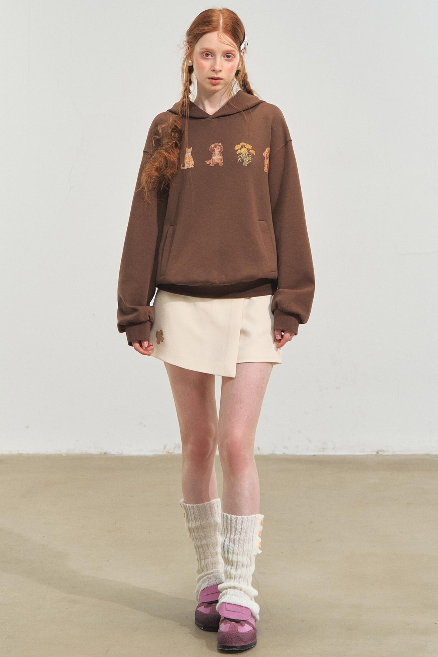 Cute Pet Party Hooded Top