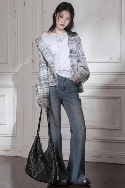 One-Line Wool Sweater