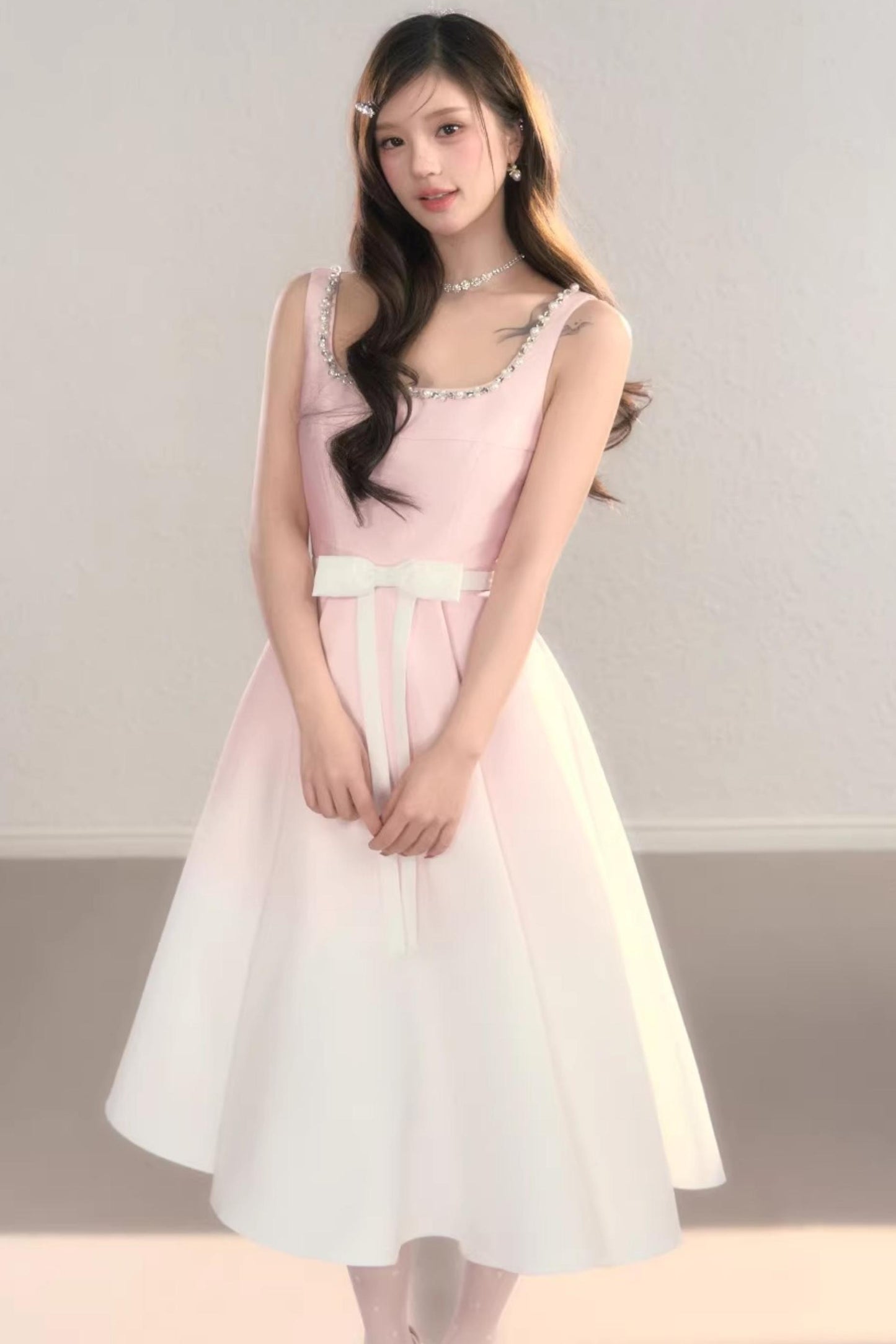 Cherry Blossom Gradient Dress