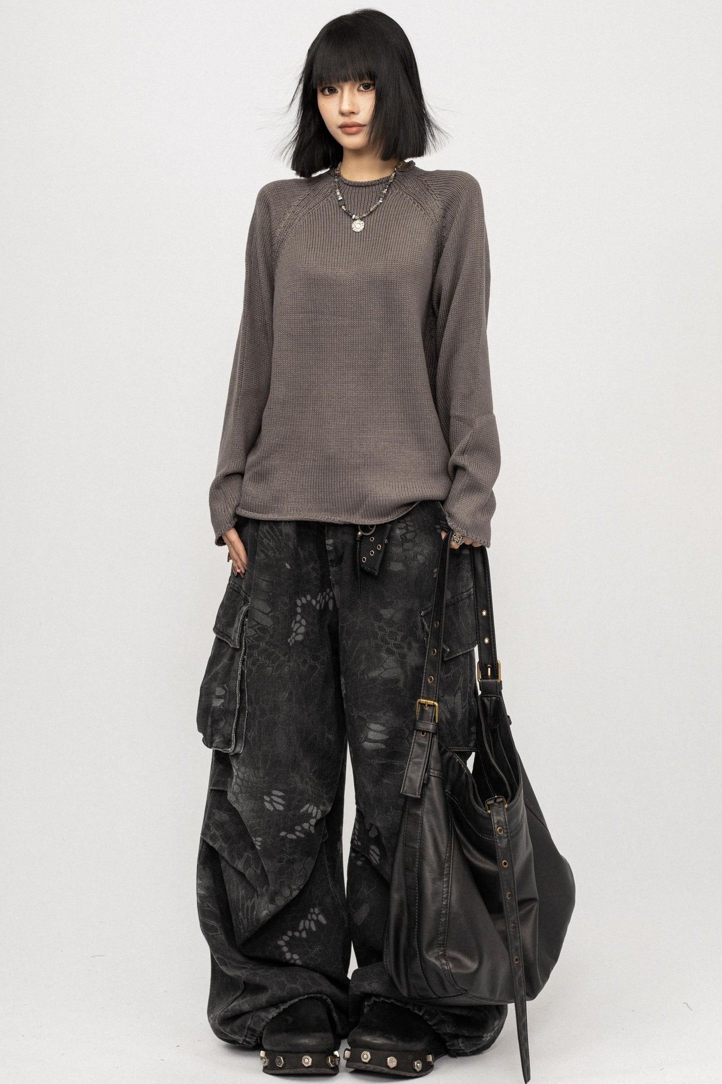 Autumn Vintage Crew Knit Top