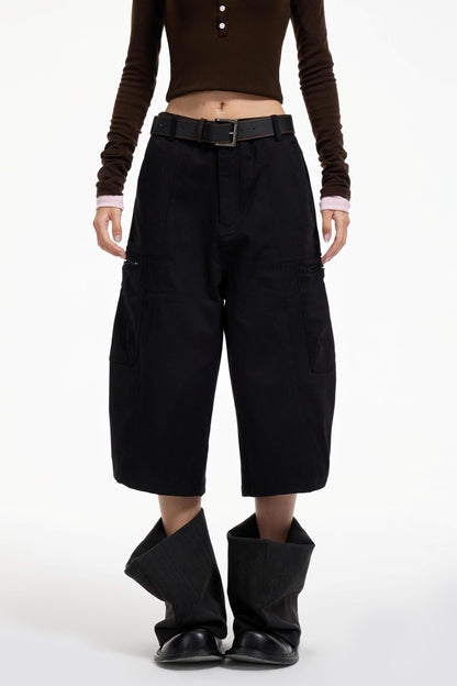 Black Wide-Leg Pants