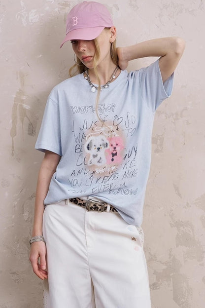 Summer Puppy Tee