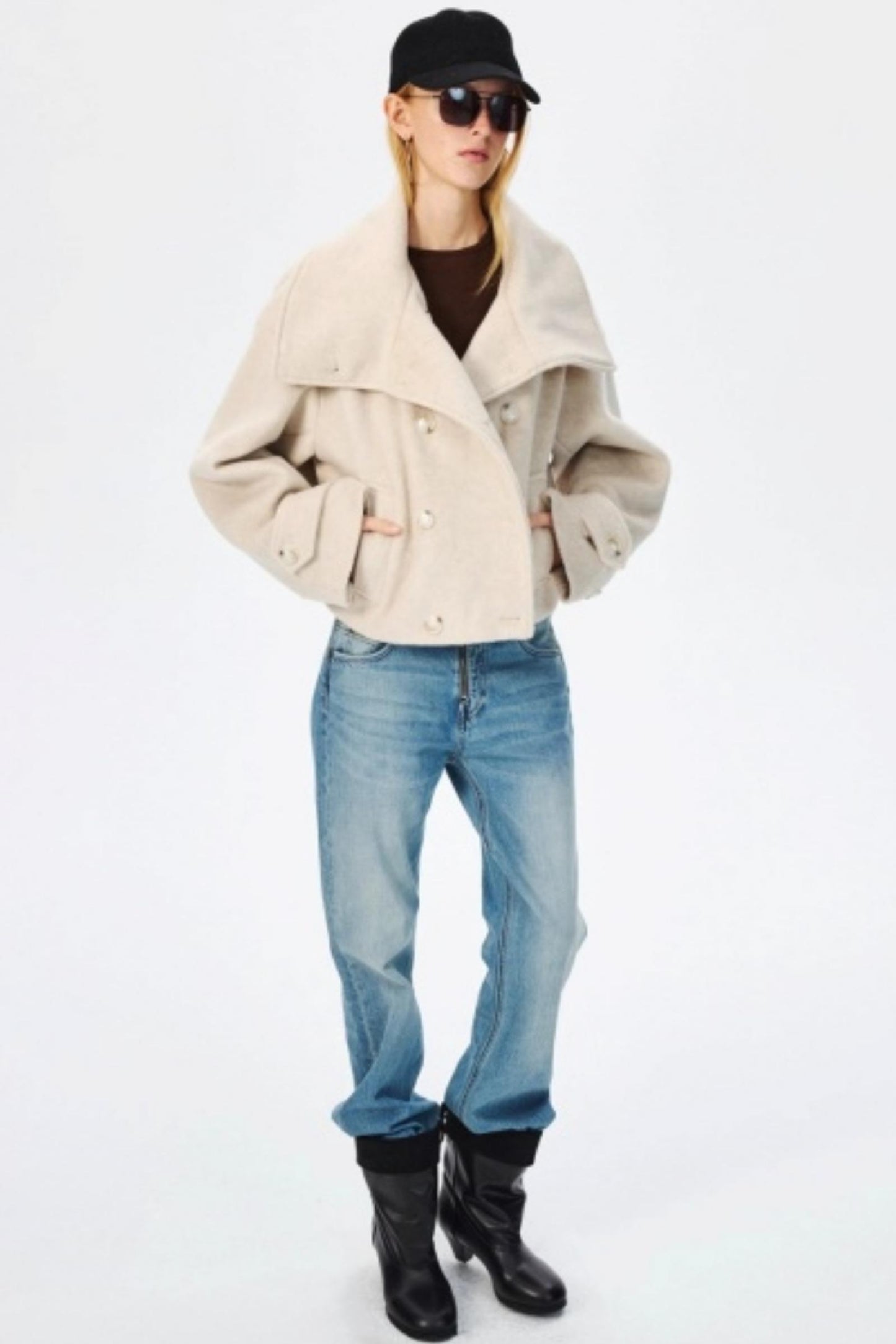 Vintage Blue Bootcut Jeans