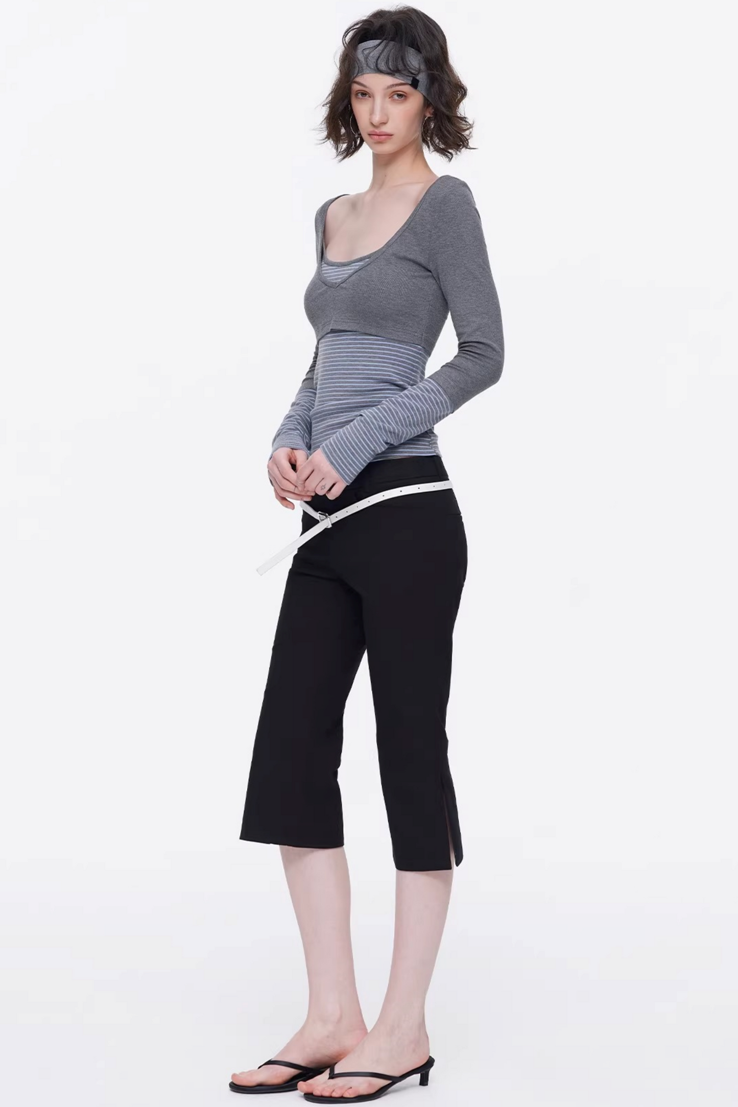 Slim-Fit Equestrian Pants