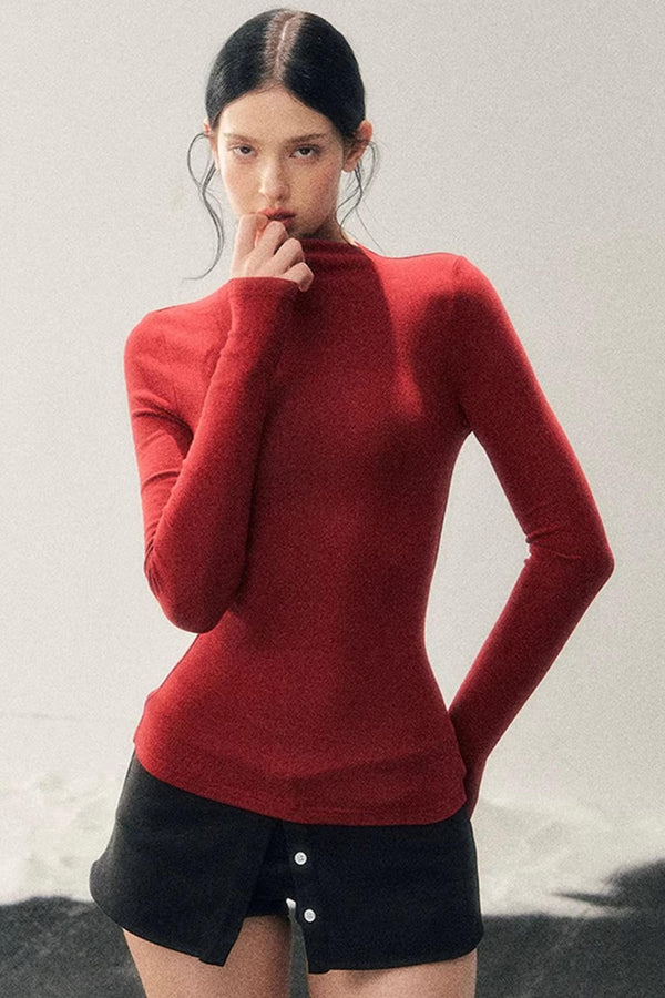 Maple Leaf Knit Sweater Cape Set-Up