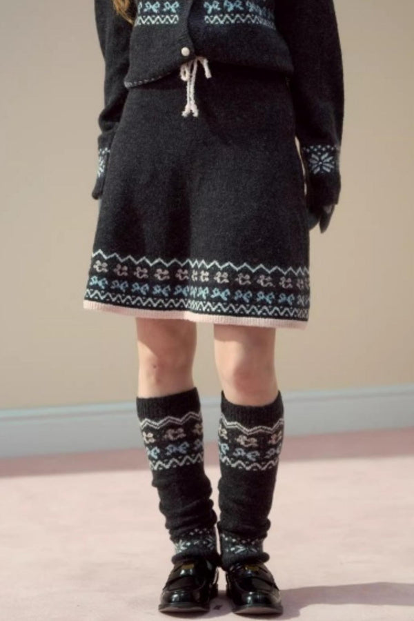 Vintage Fair Island Knitted Sweater Set