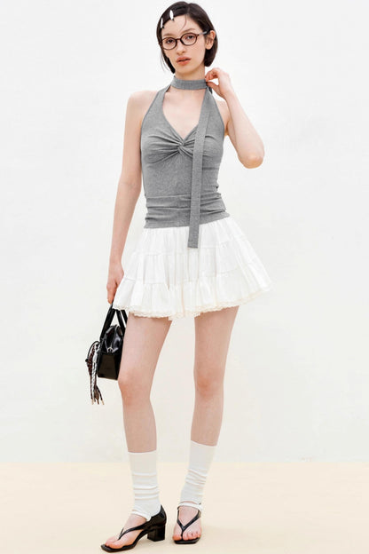 Apricot V-Neck Camisole