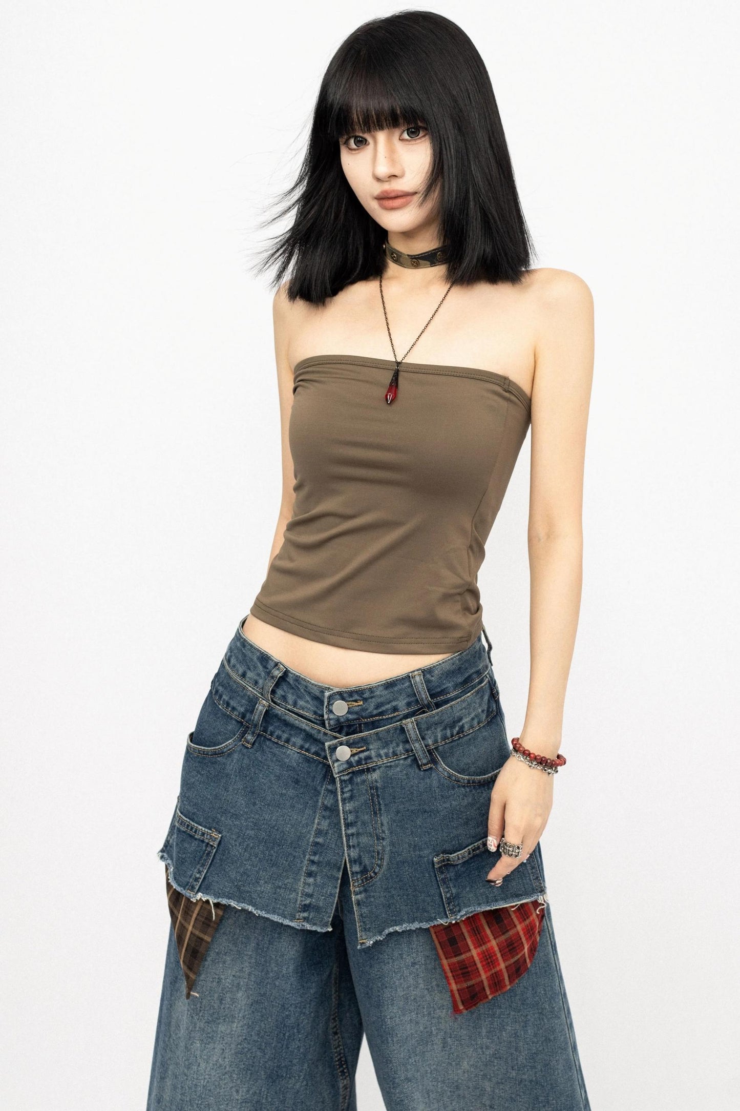 American Summer Bandeau Slim Vest