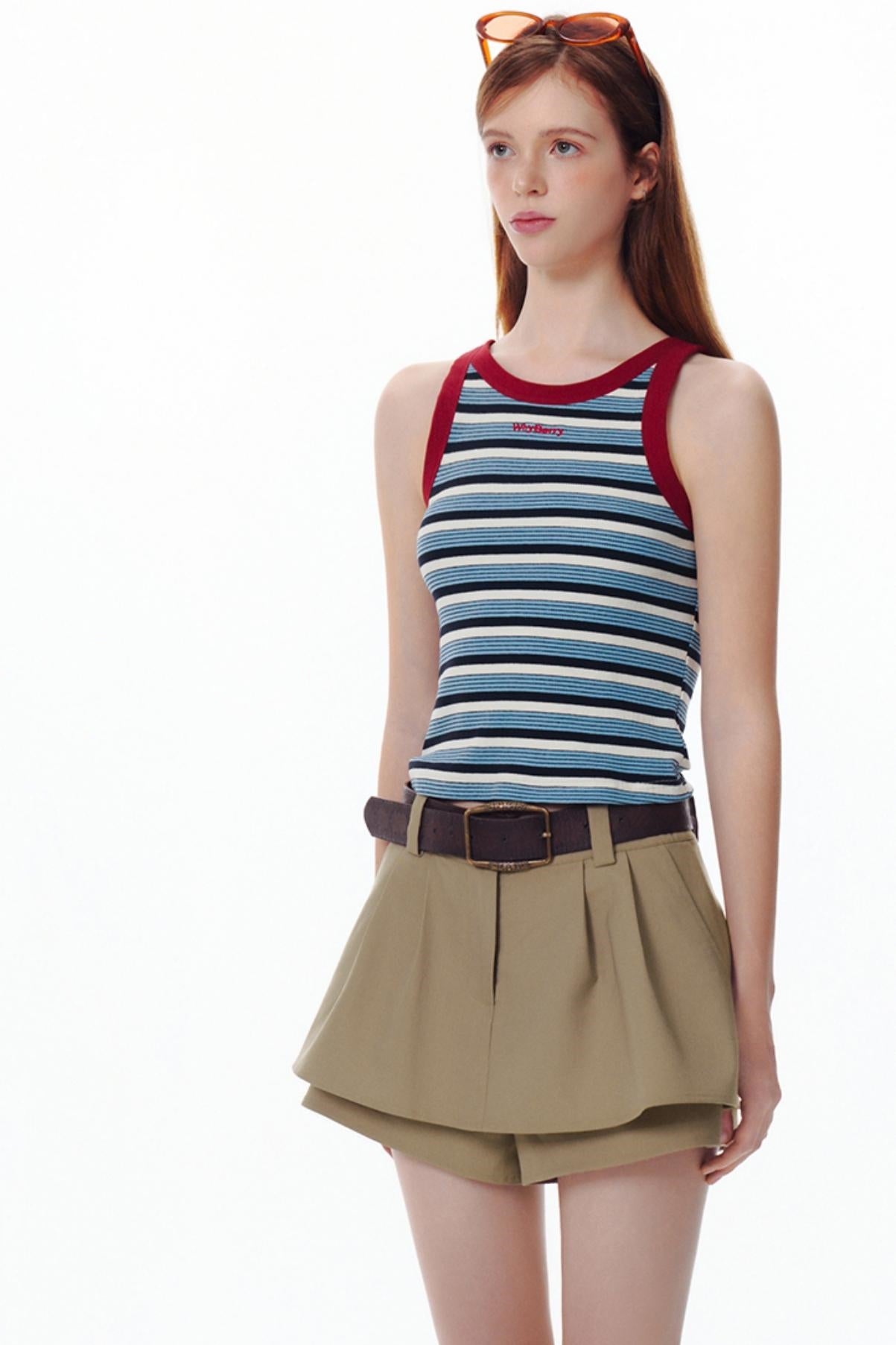 Summer Encounter Vintage A-line Skirt