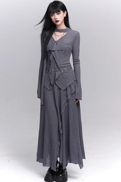 Autumn Korean Suit Skirt Set-Up