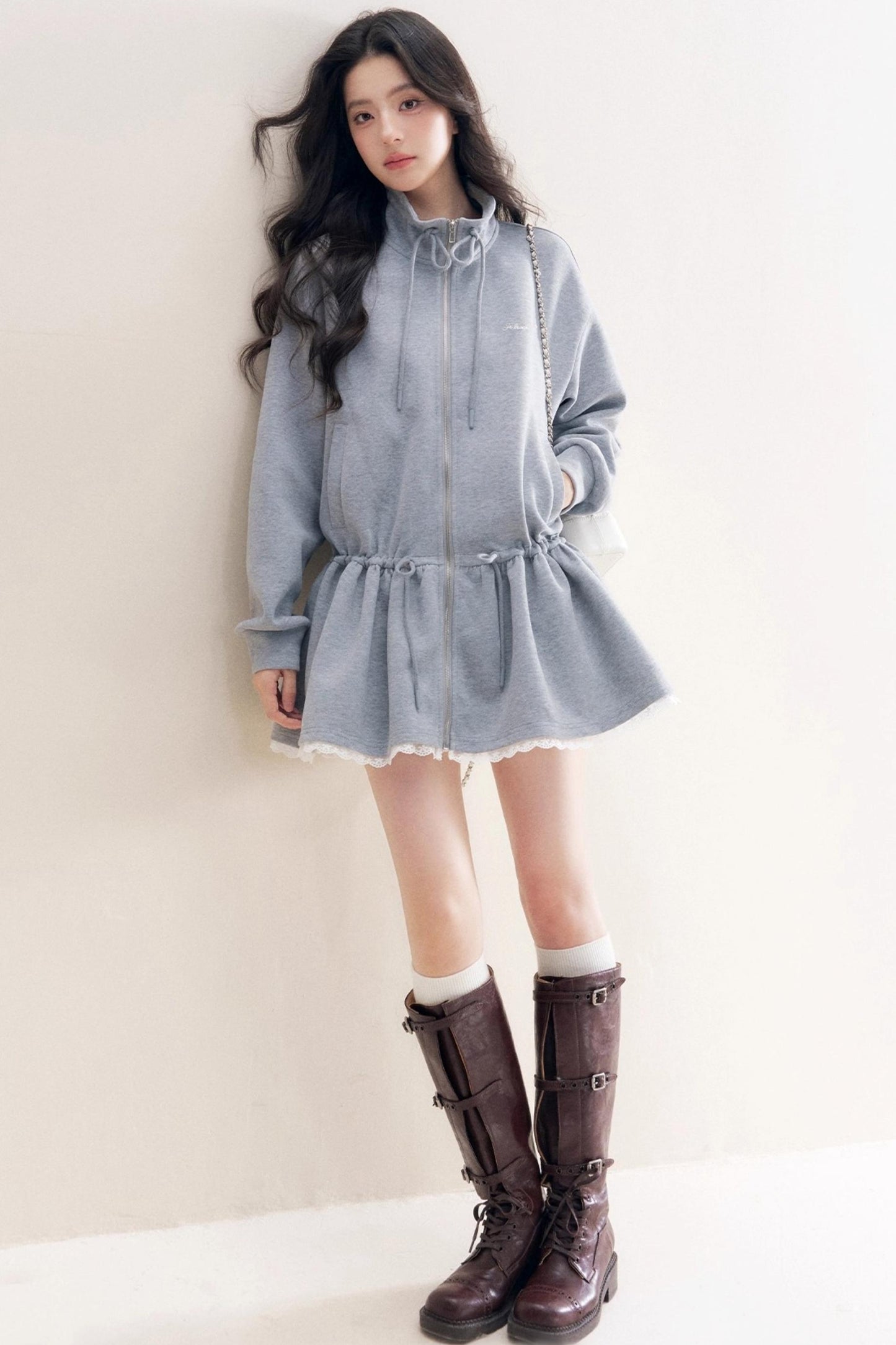 Lazy Casual Sweatshirt Dress