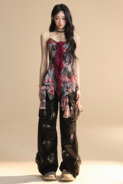 Waist-Shaped Lace Top