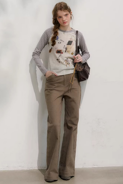 Sleepy Spring Retro Blouse