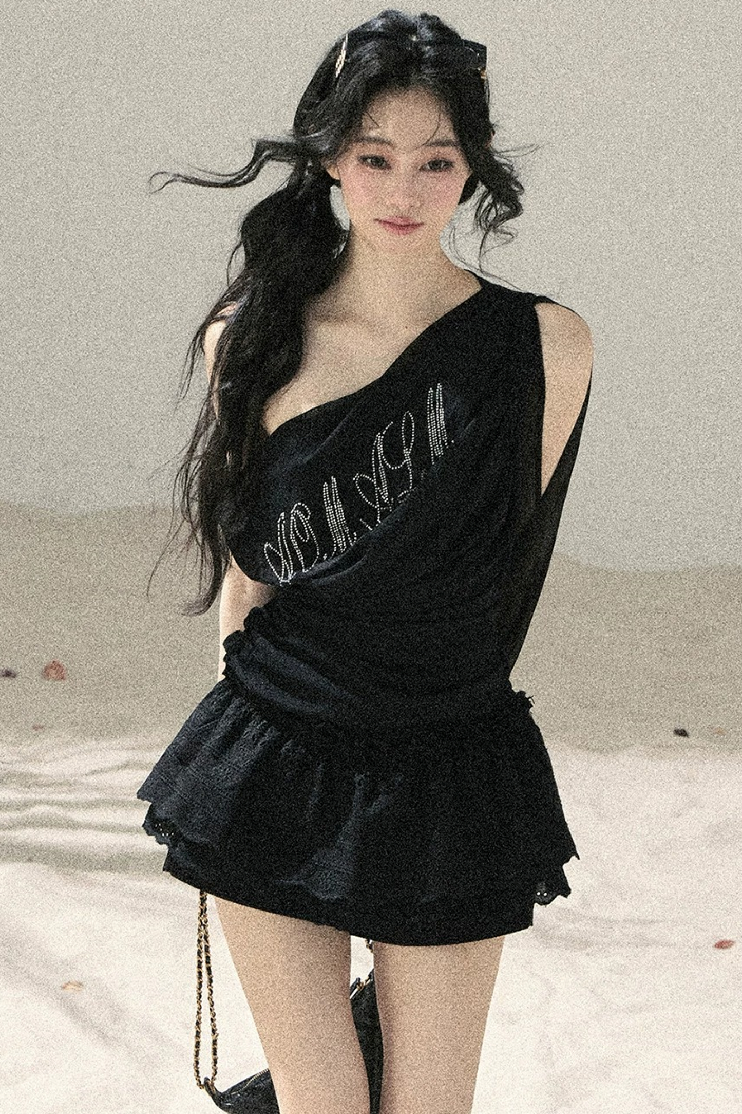 Fragrant Starlight Off-Shoulder Top
