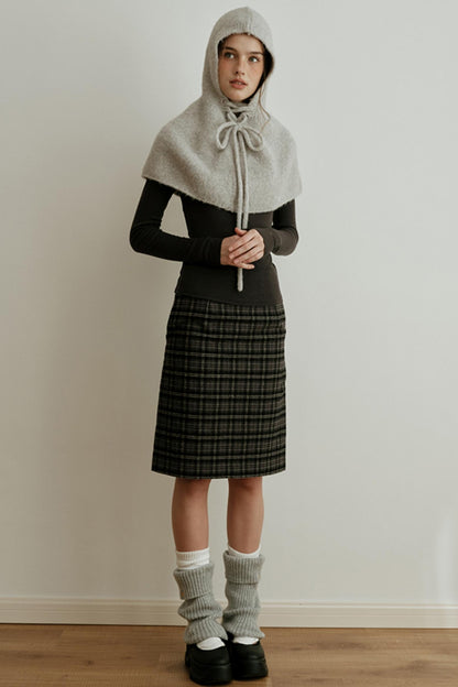 Soft Wool Blend Long-Sleeved Inner Top