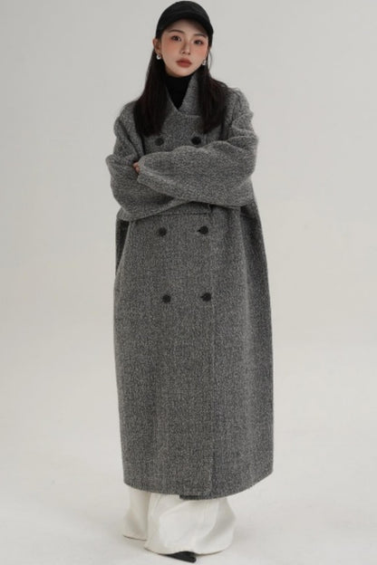 Double-Sided Wool Winter Coat