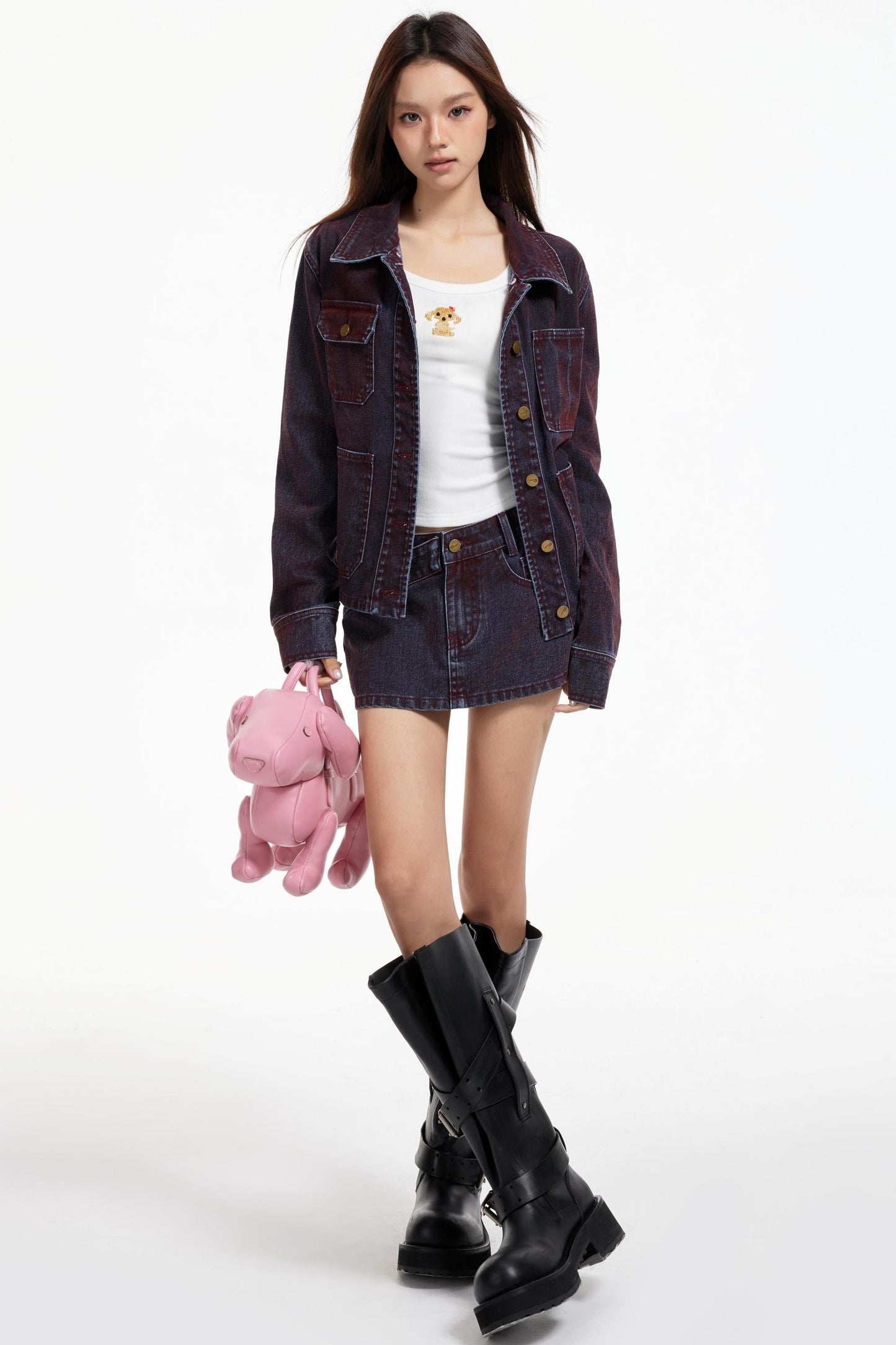 Slimming Denim Jacket