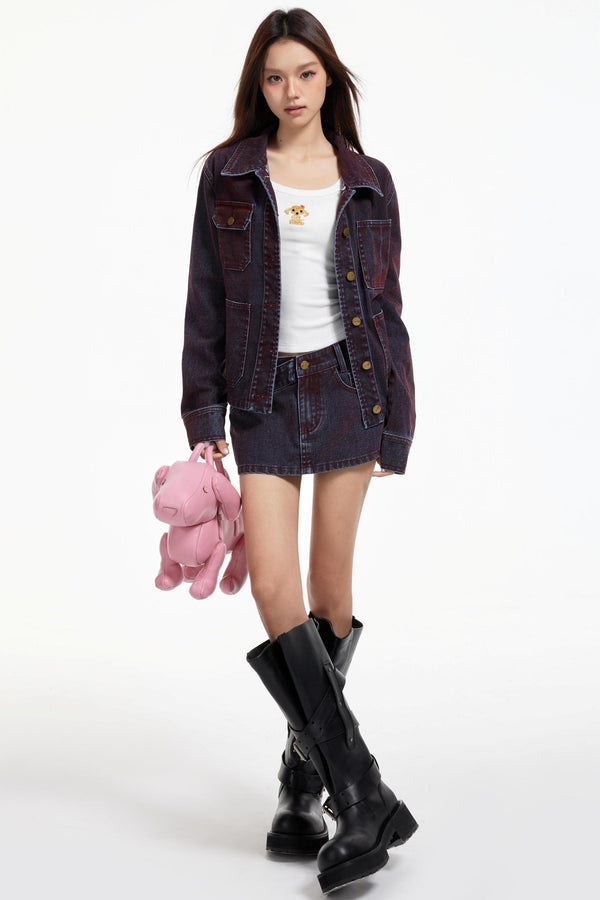 Slimming Denim Jacket