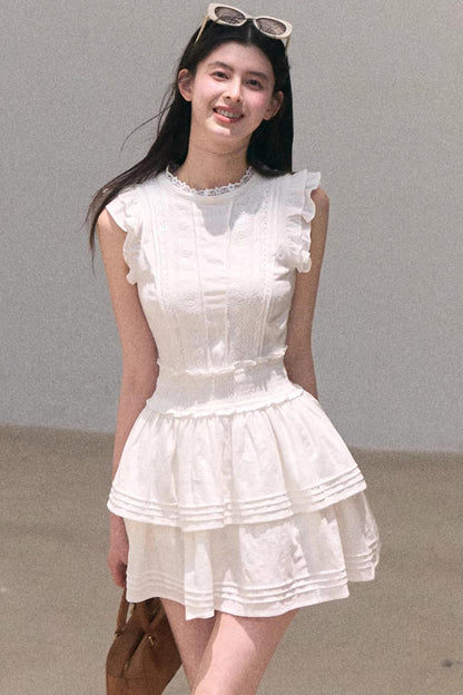 Seagull Affection Shirt Dress