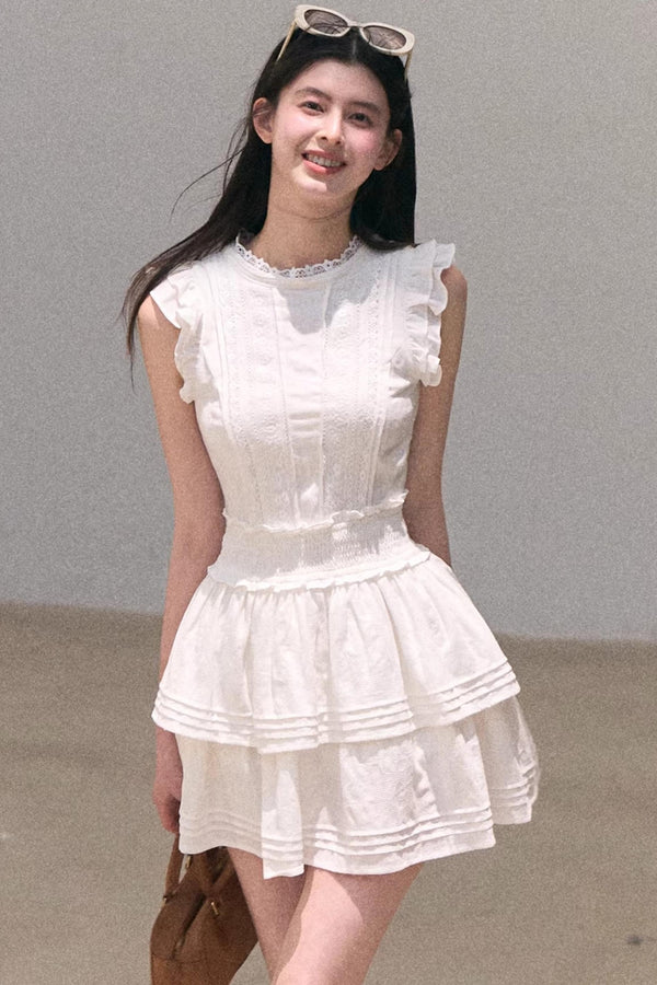 Seagull Affection Shirt Dress