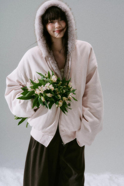 Casual Plush Reversible Jacket