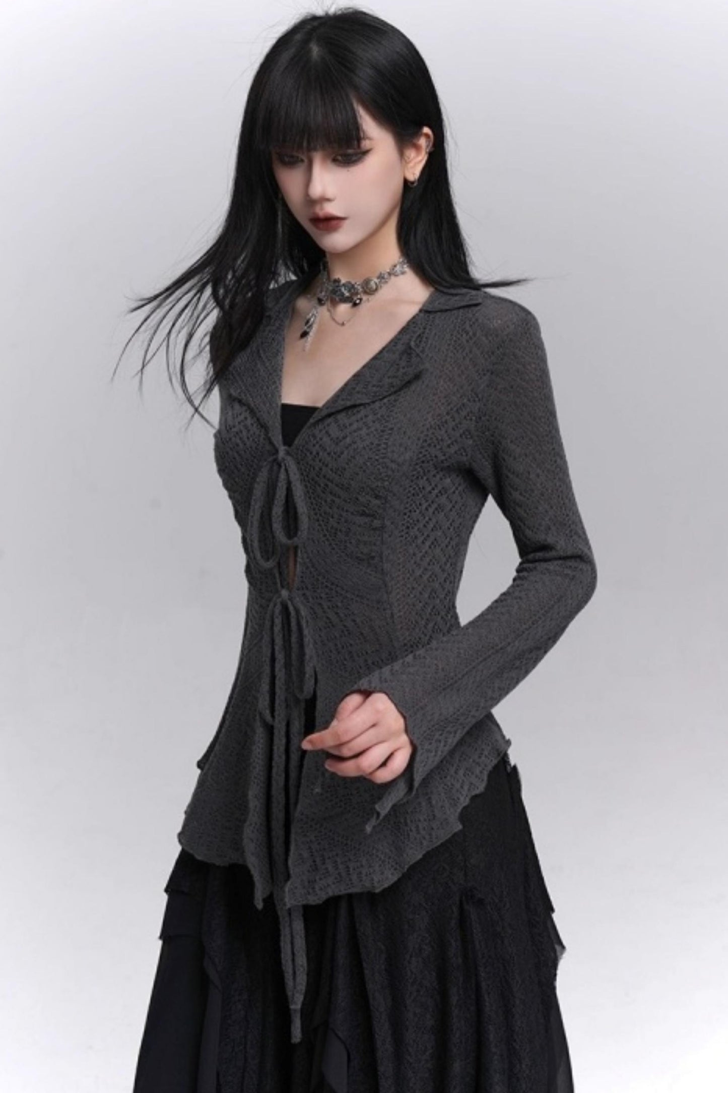 Ghost Girl Knitted Cardigan