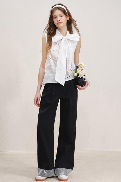 Romantic Bow Tie Vest